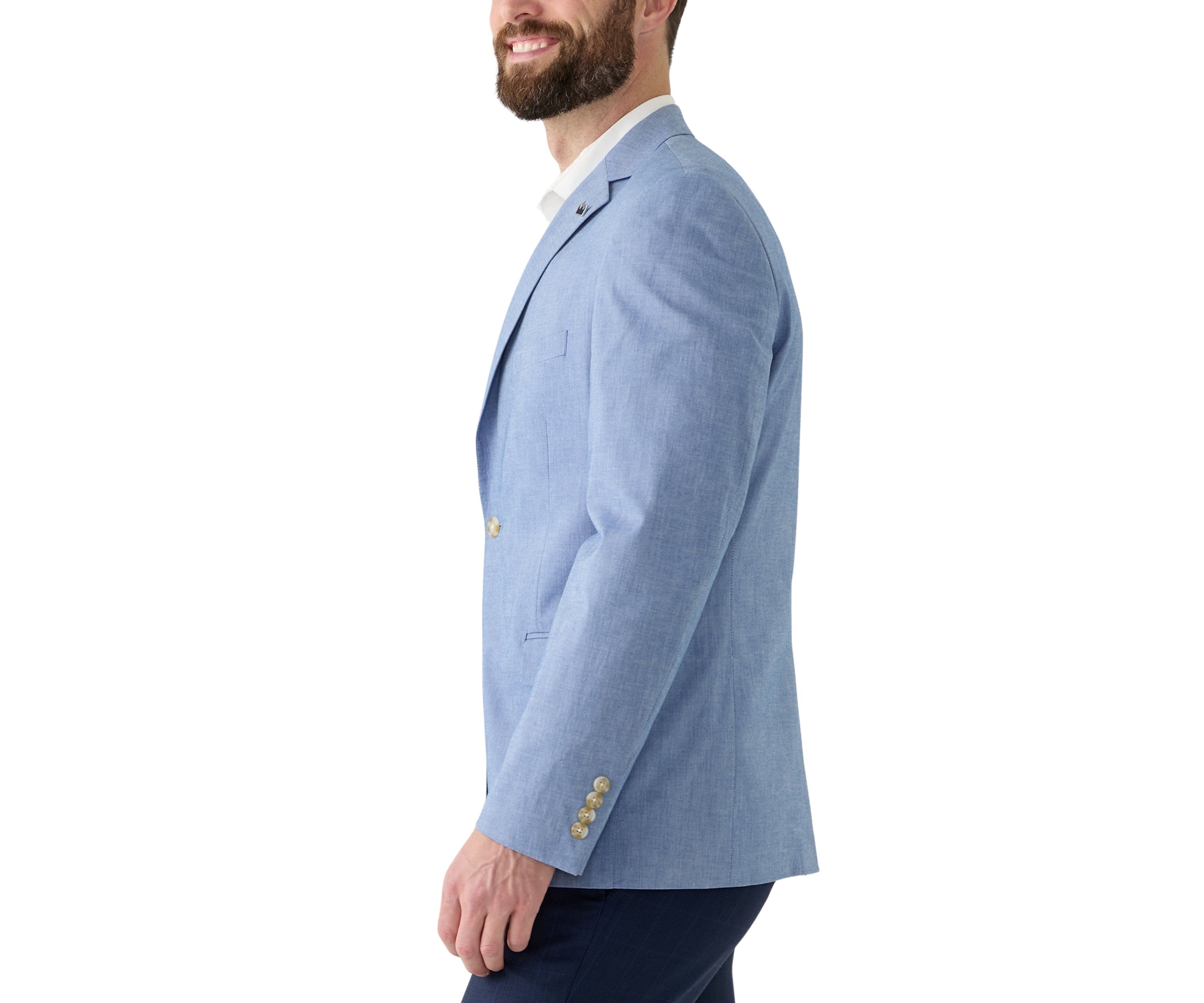 Chambray Suit Separate Jacket