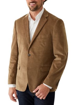 Crown & Ivy Men's Corduroy Elbow Patch Sport Coat