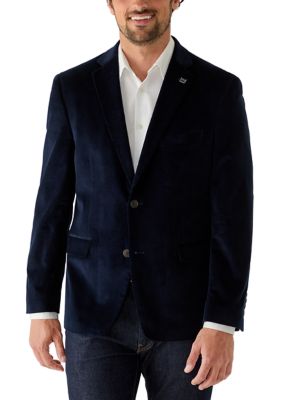 Crown & Ivy Men's Corduroy Elbow Patch Sport Coat