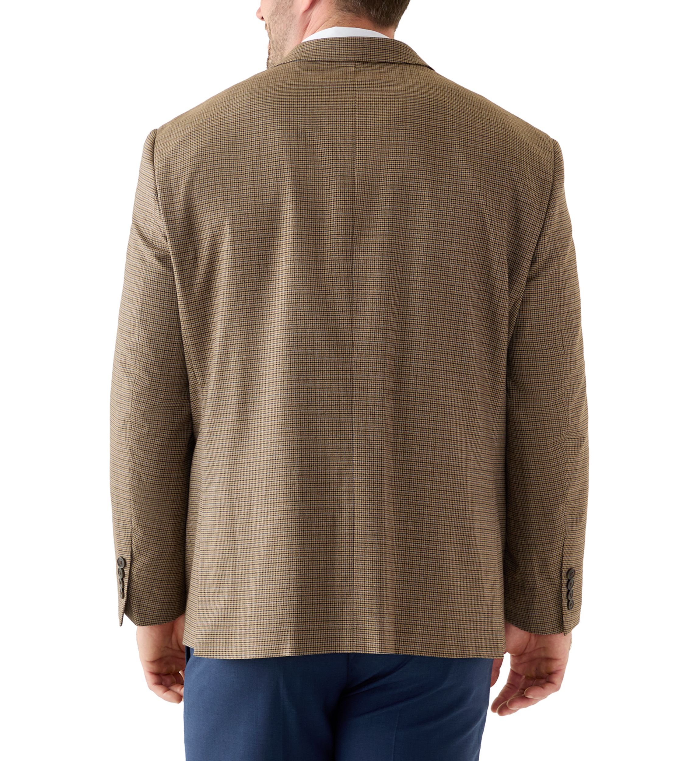 Mens Houndstooth Check Sport Coat
