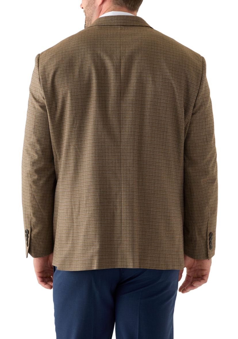 Mens Houndstooth Check Sport Coat