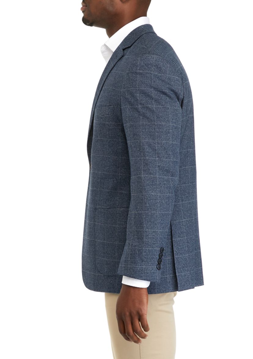 Plaid Patch Pocket Sport Coat 