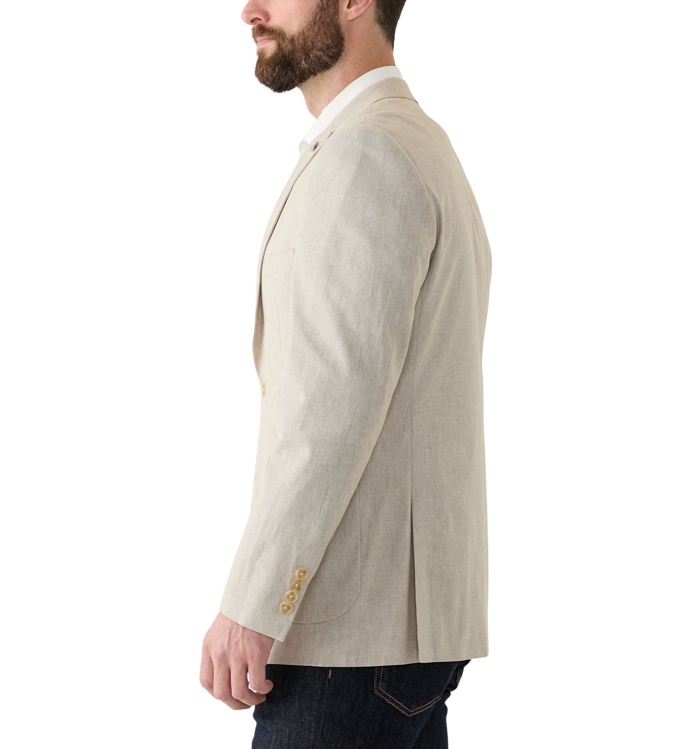 Tan Linen Sport Coat