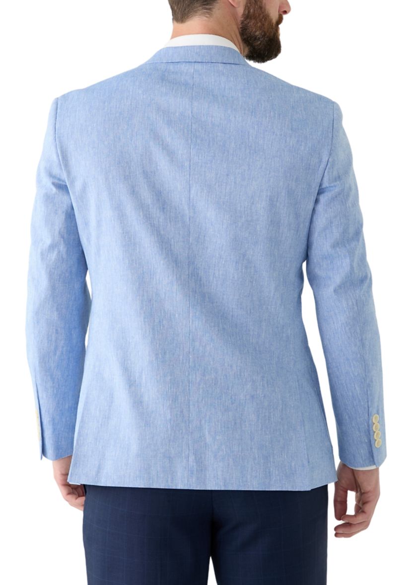 Blue Linen Sport Coat