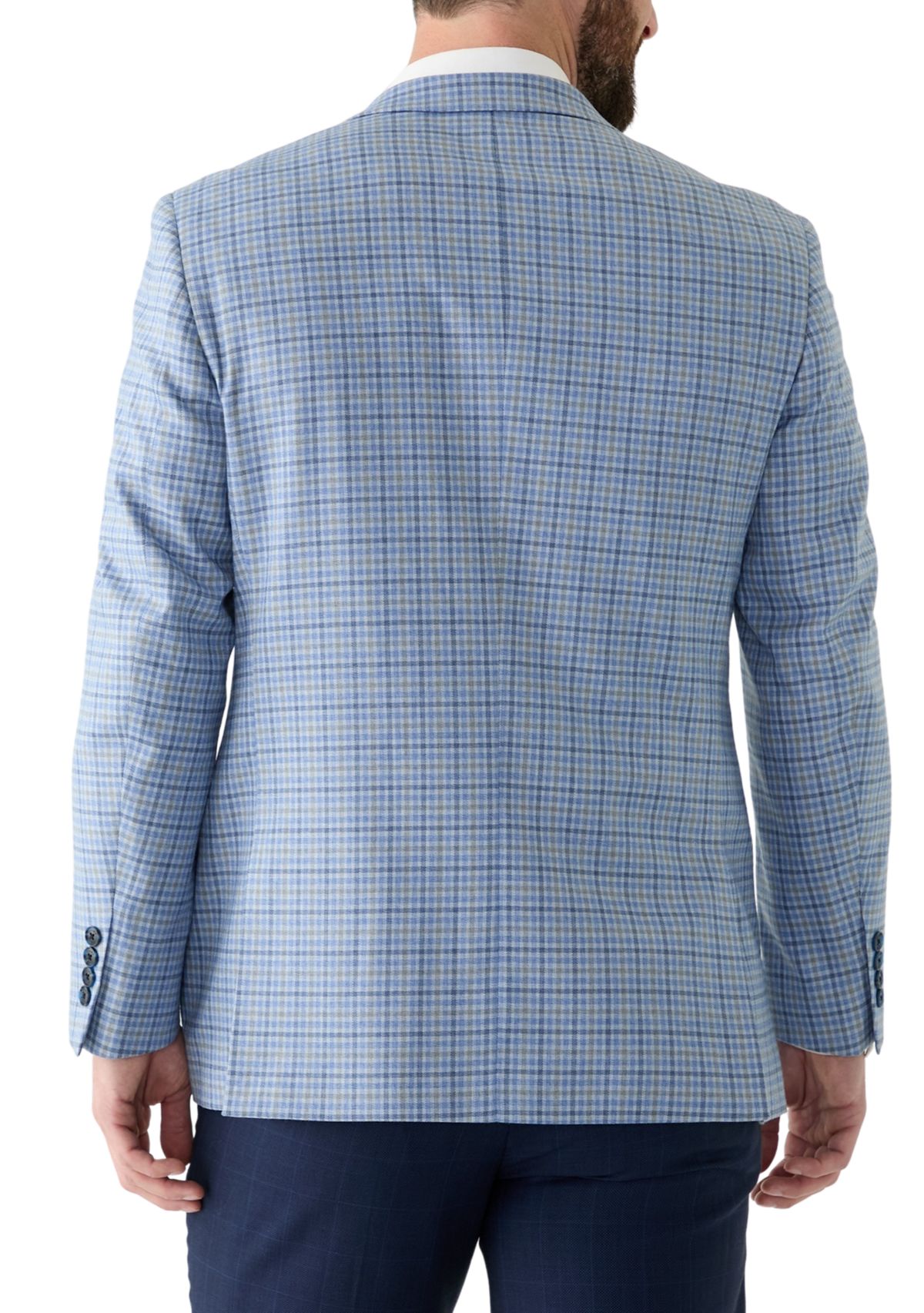 Blue Check Sport Coat