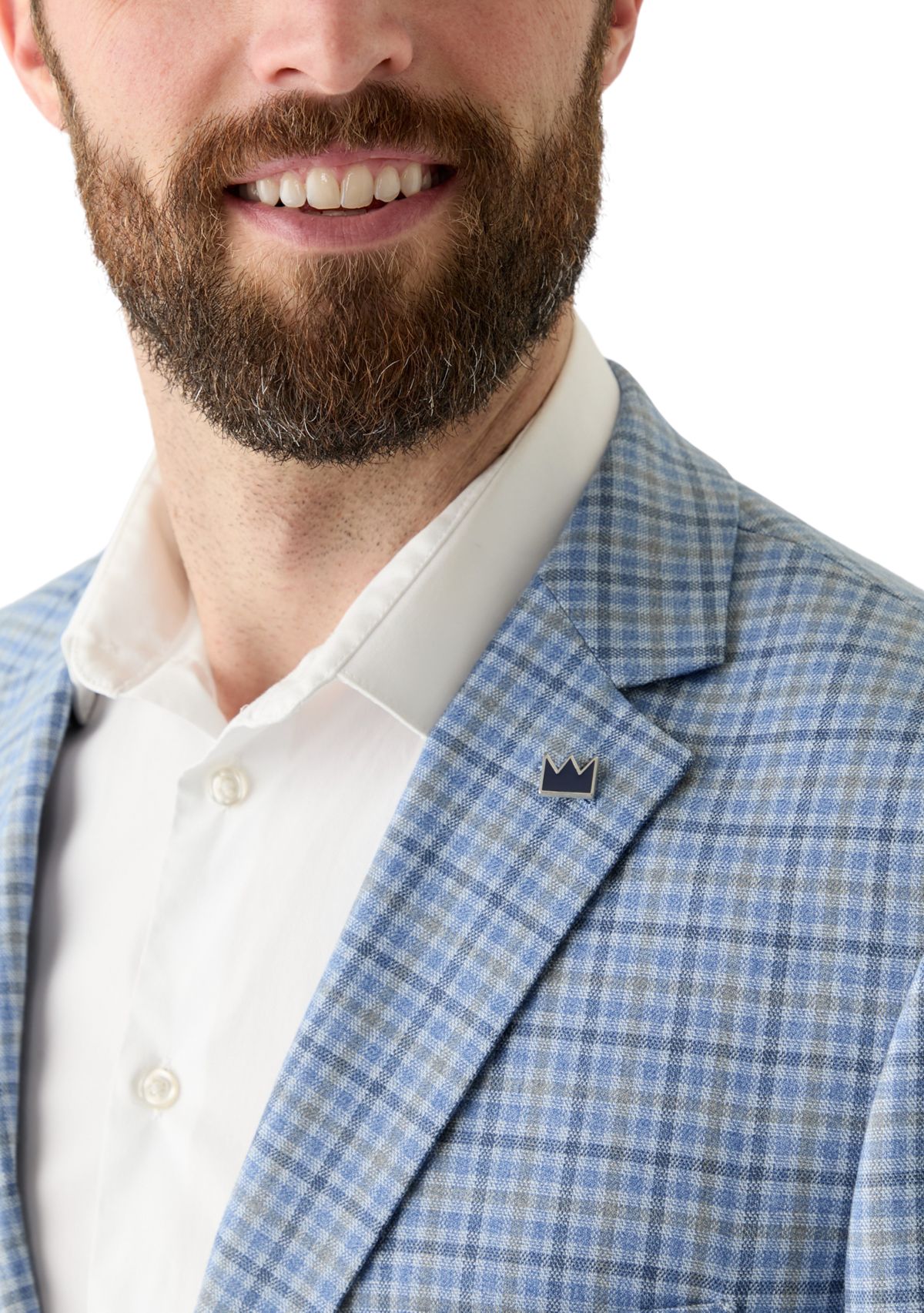 Blue Check Sport Coat