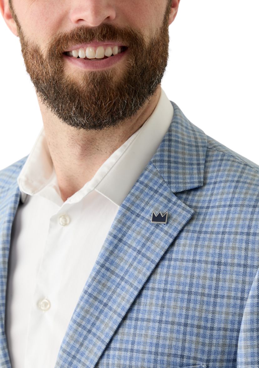 Blue Check Sport Coat