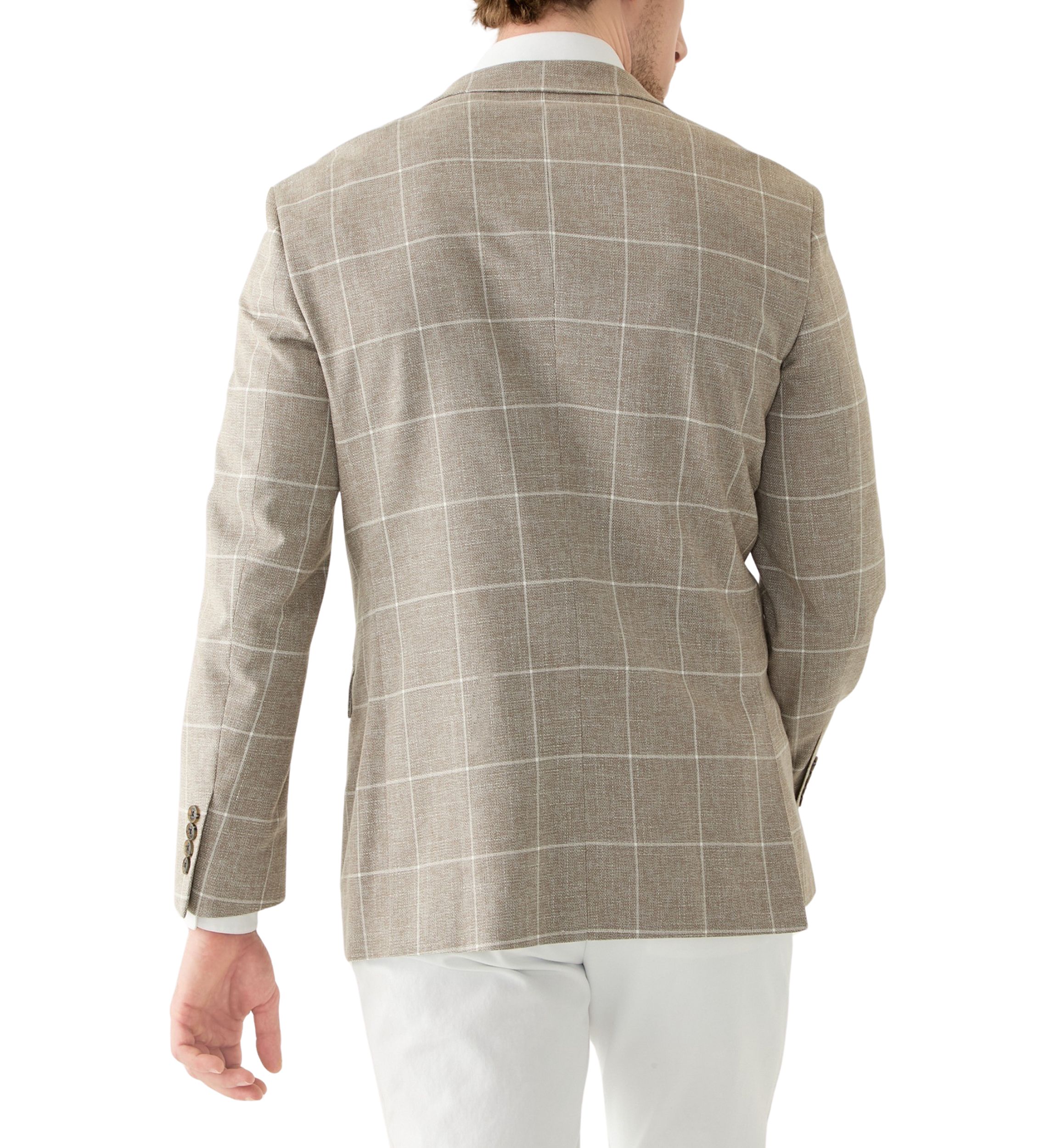 Mens Windowpane Sportcoat