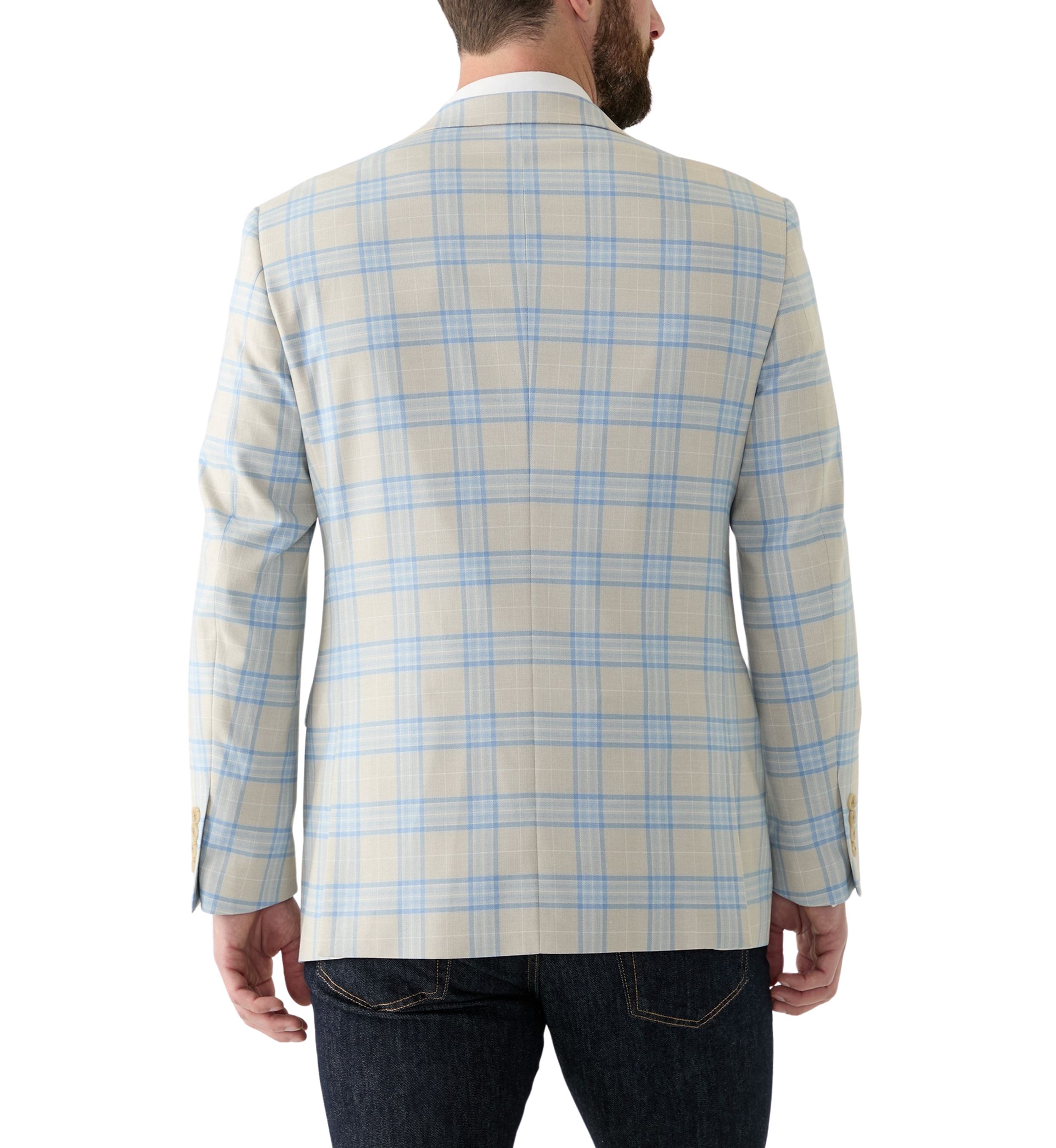 Plaid Suit Separate Jacket