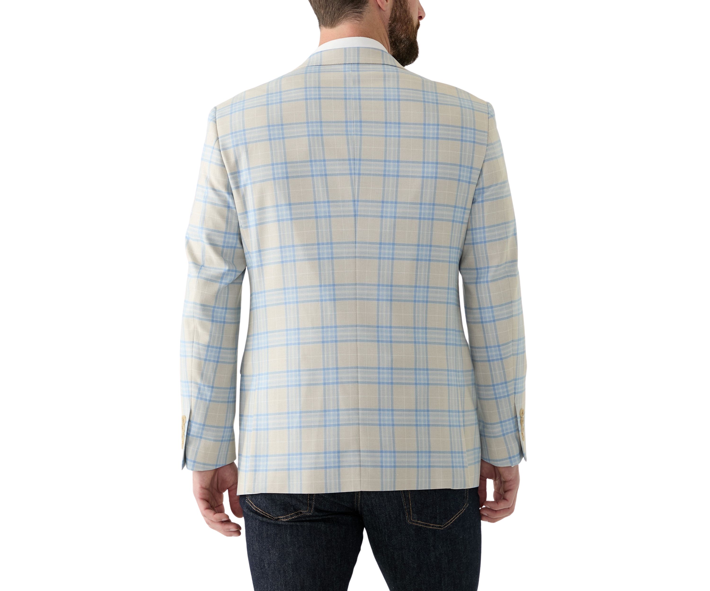 Plaid Suit Separate Jacket