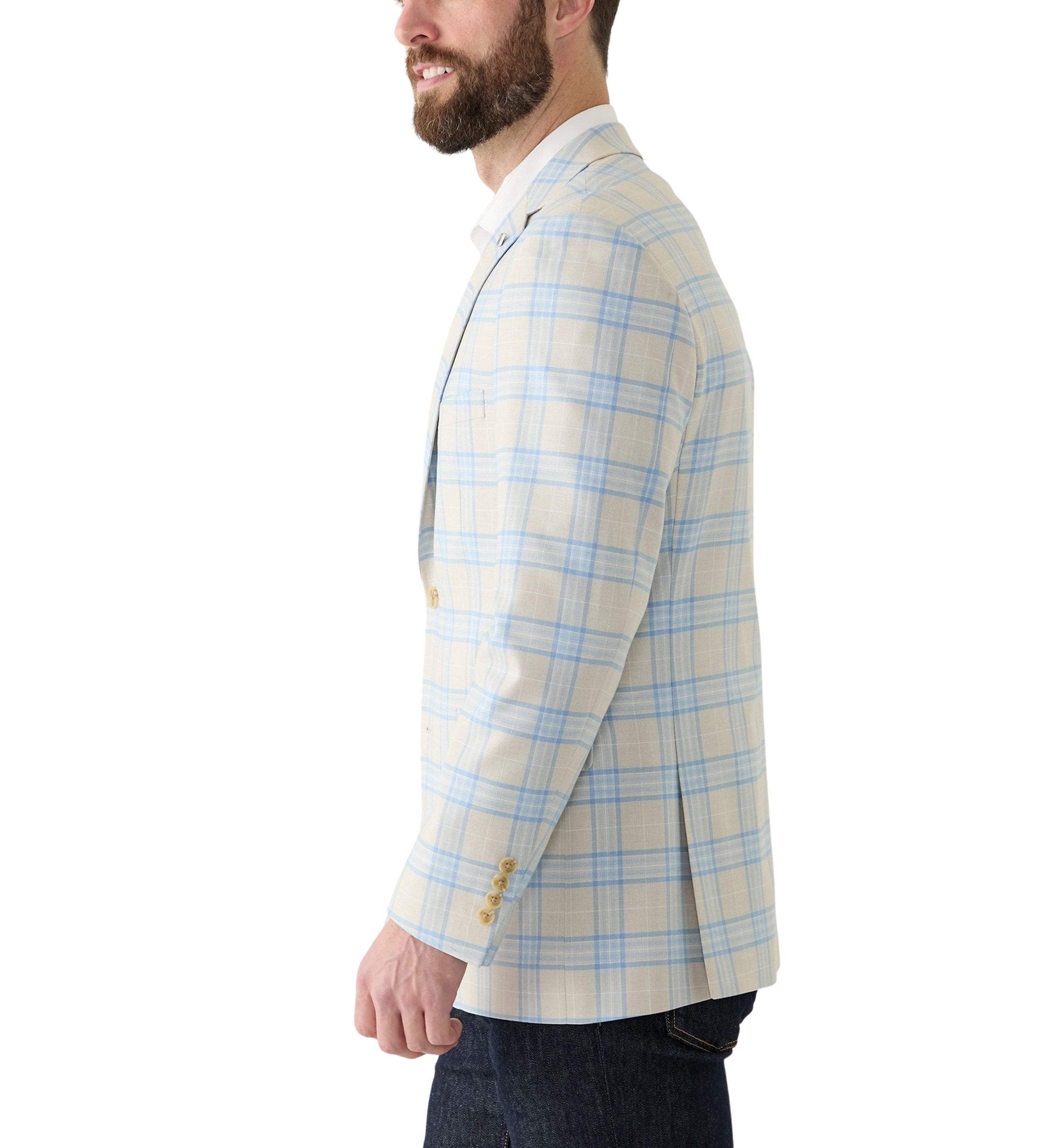 Plaid Suit Separate Jacket