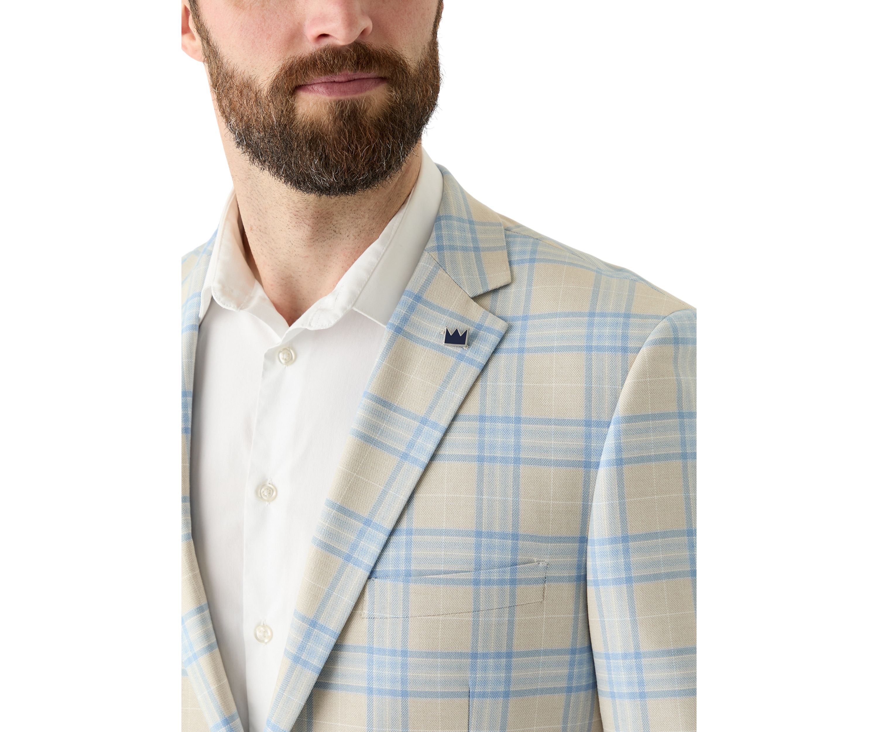 Plaid Suit Separate Jacket