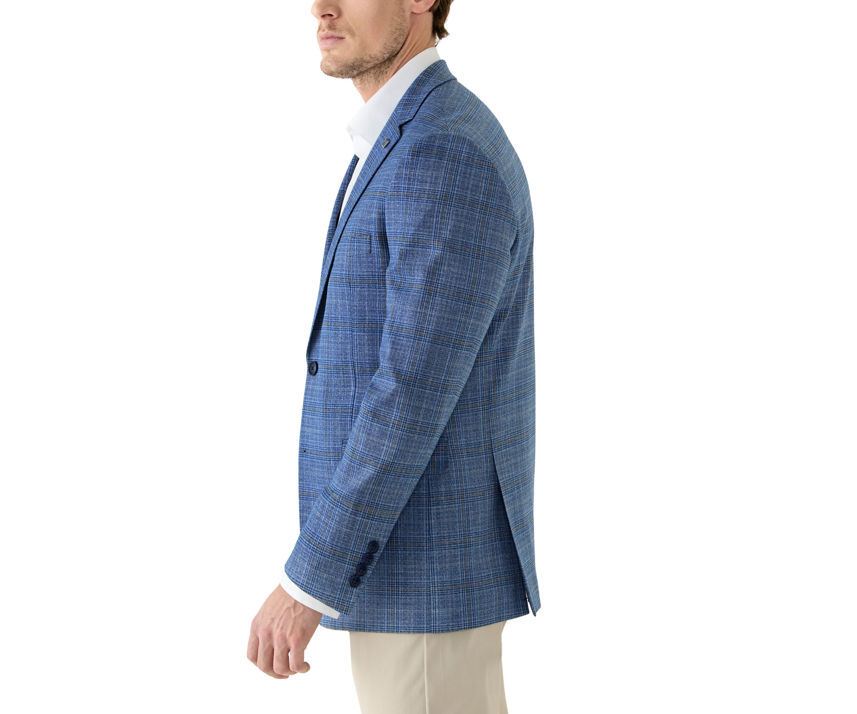 Plaid Blazer 