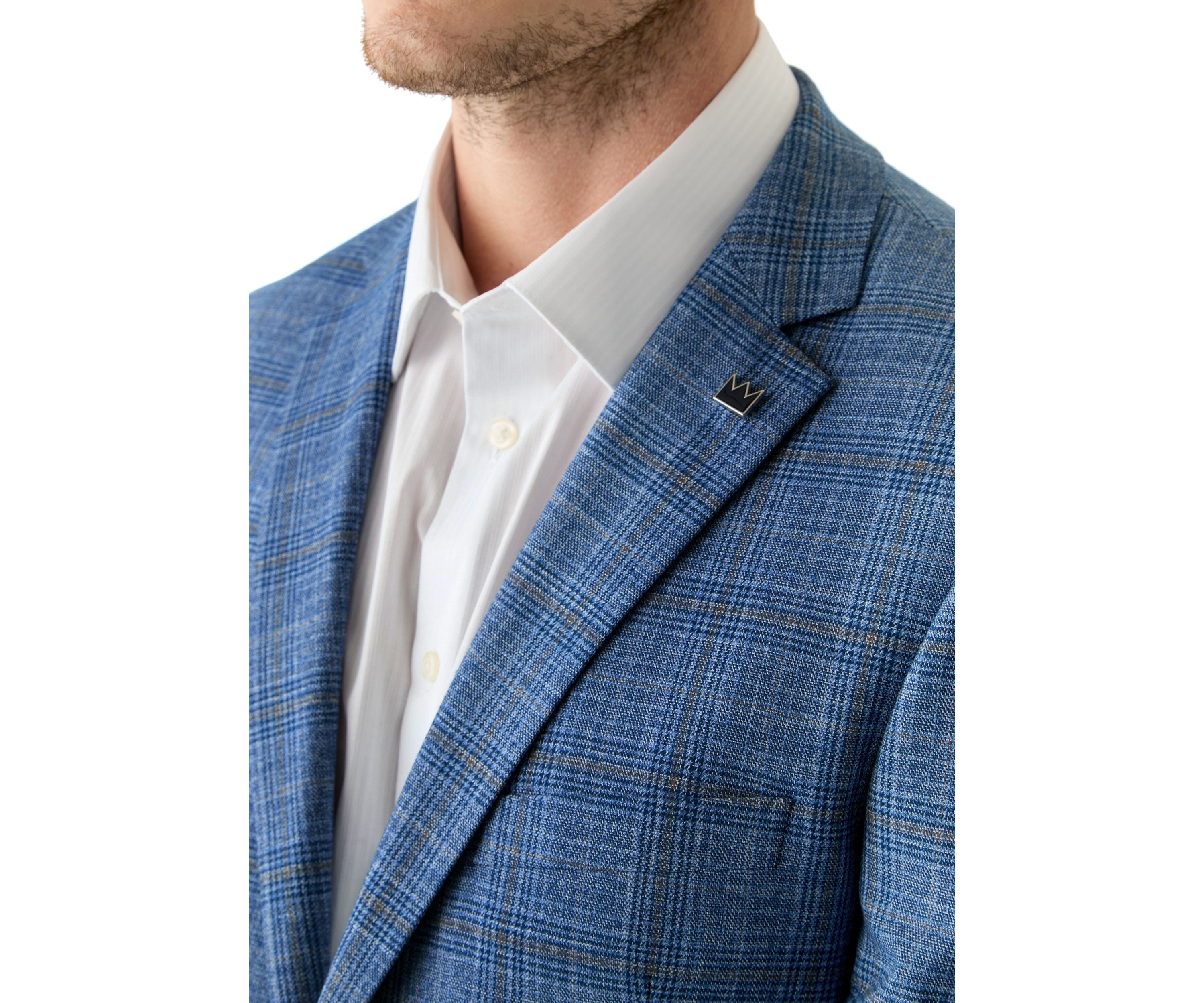 Plaid Blazer 