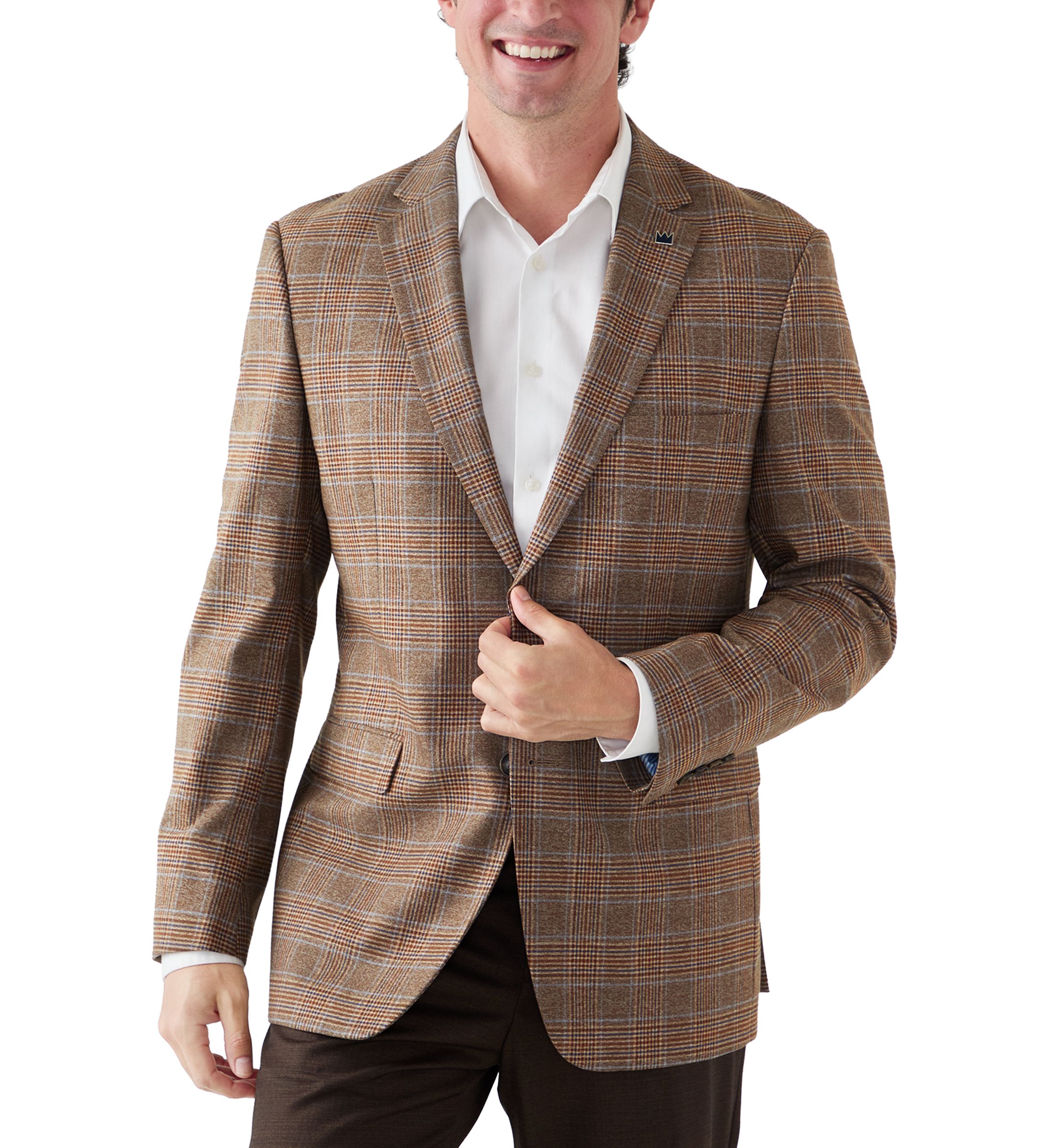 Mens Plaid Blazer