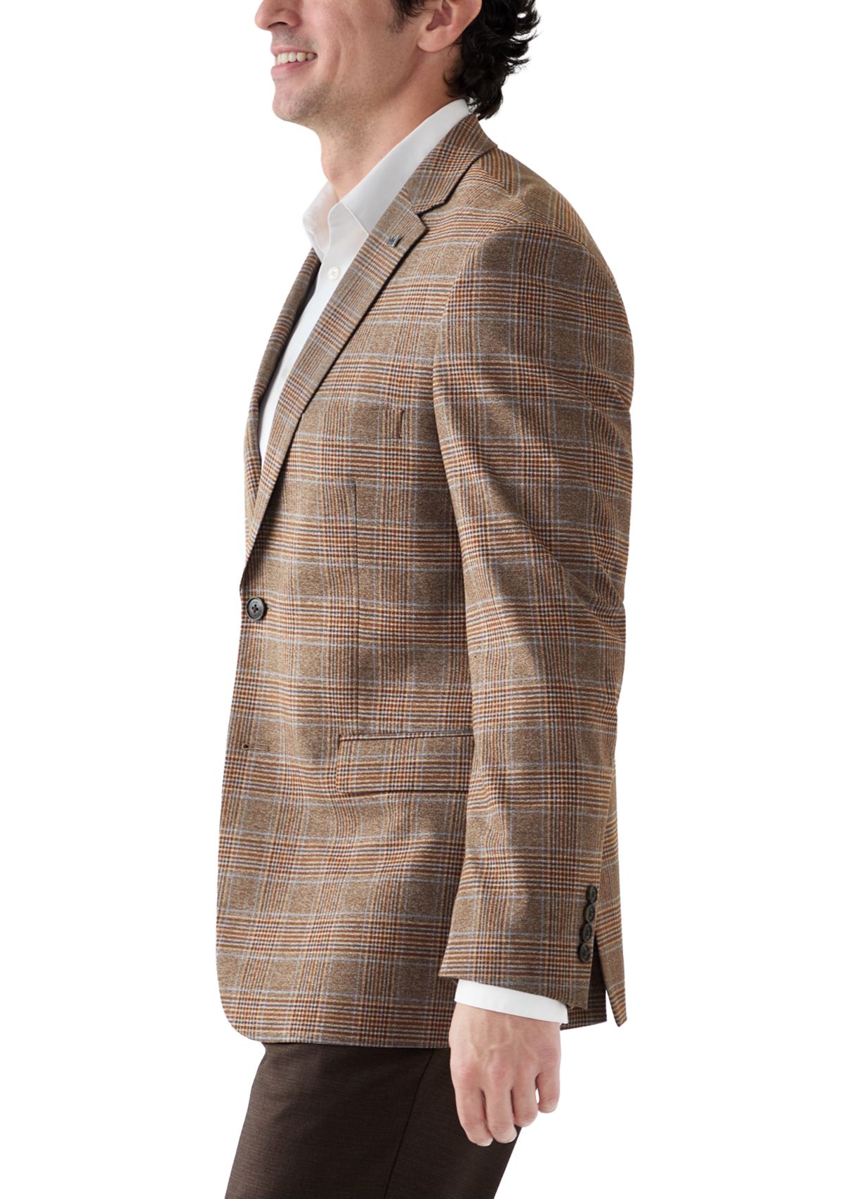 Mens Plaid Blazer