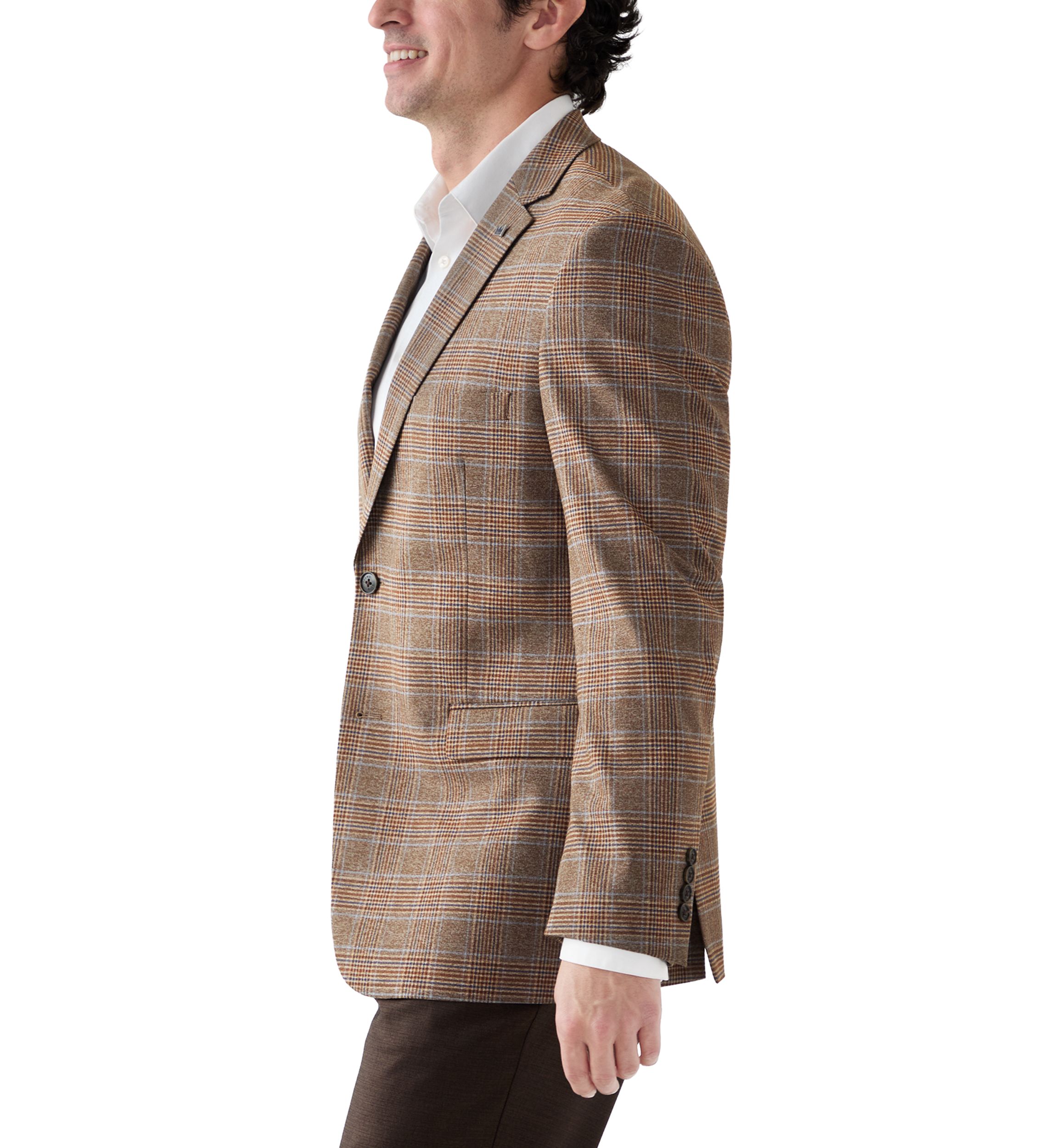 Mens Plaid Blazer