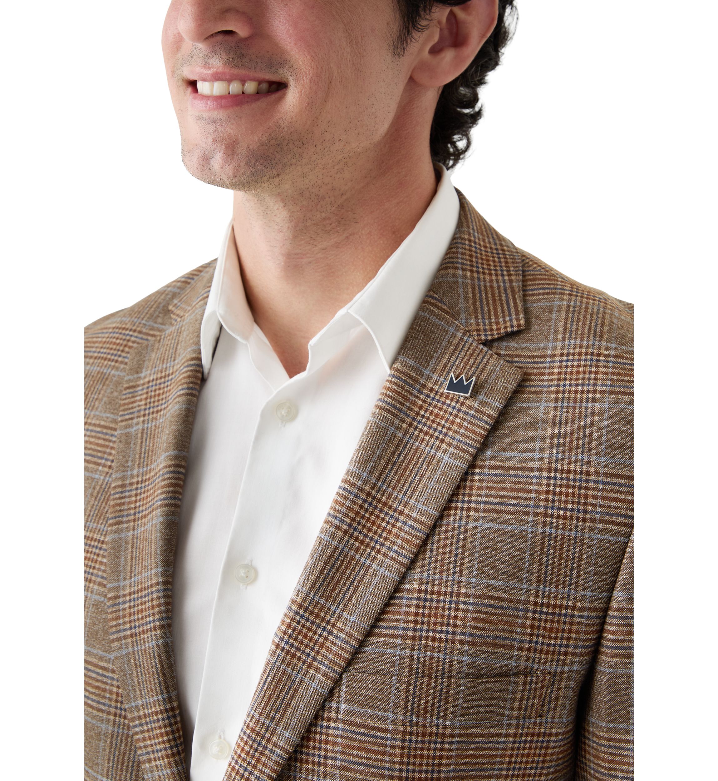 Mens Plaid Blazer