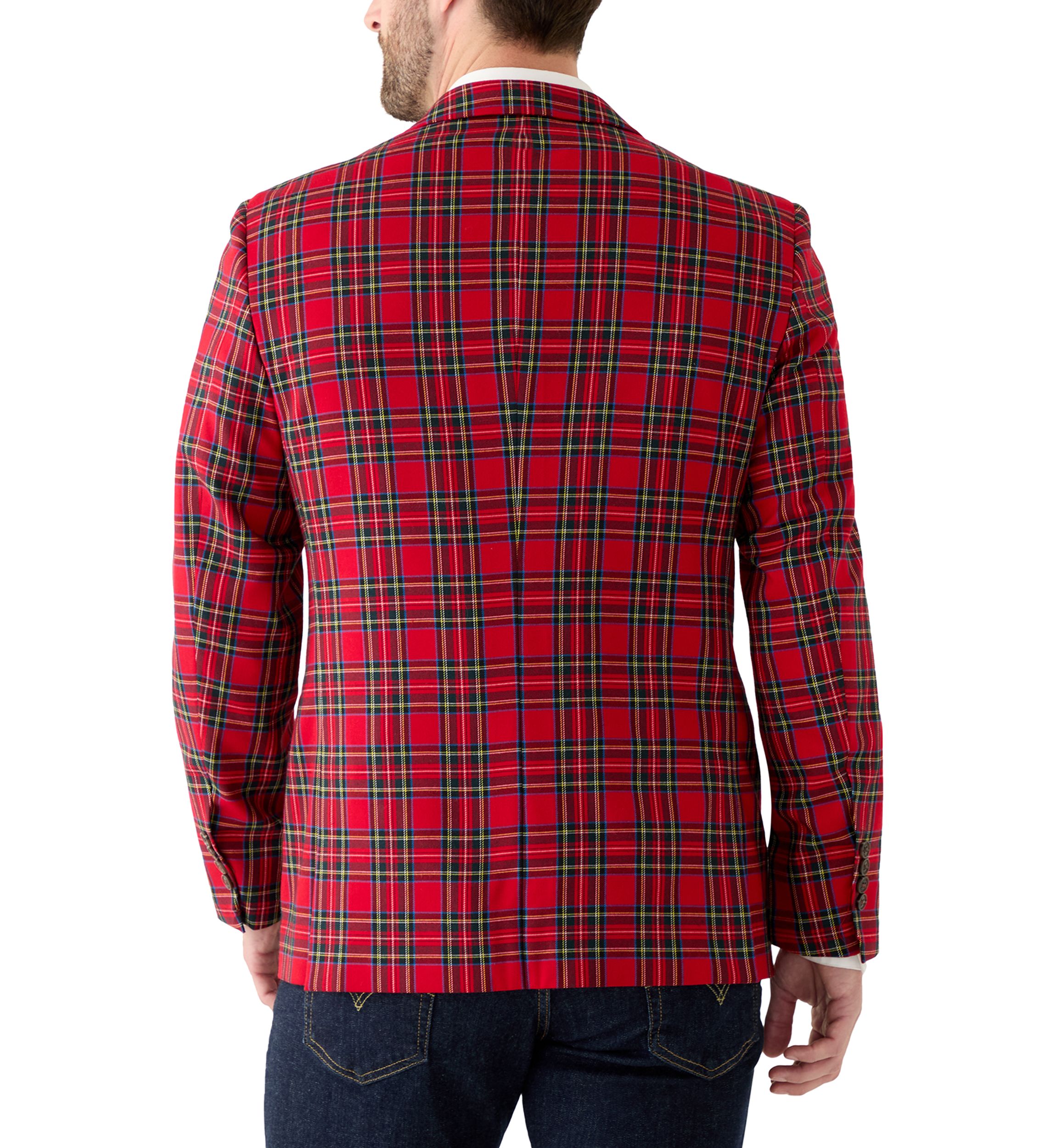 Red Tartan Sport Coat