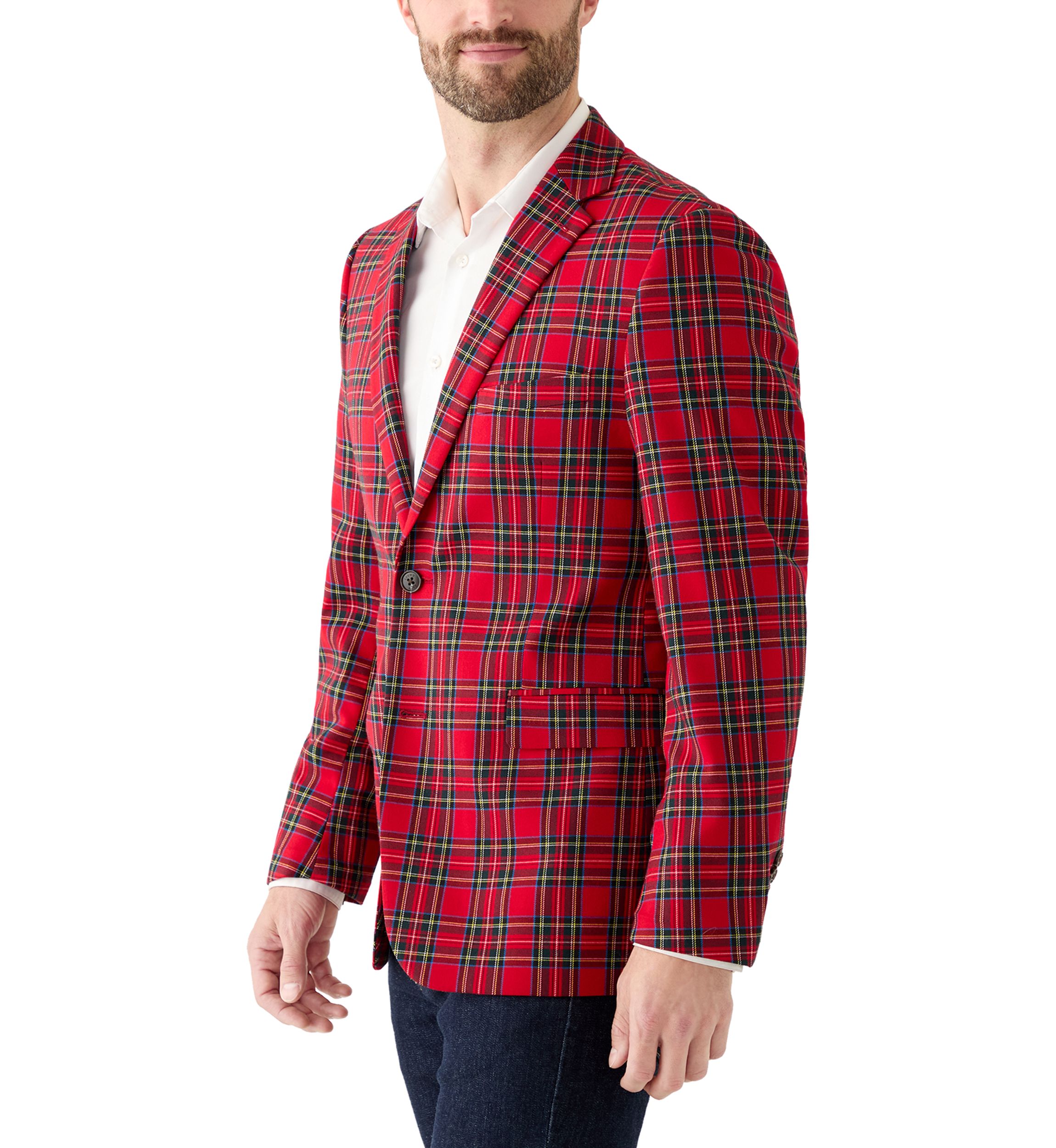 Red Tartan Sport Coat