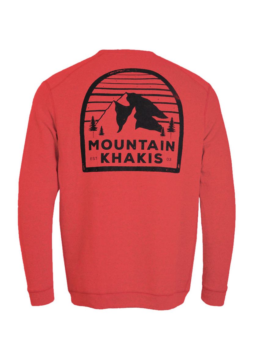 Mens Logo Crew Neck Sweatshirt