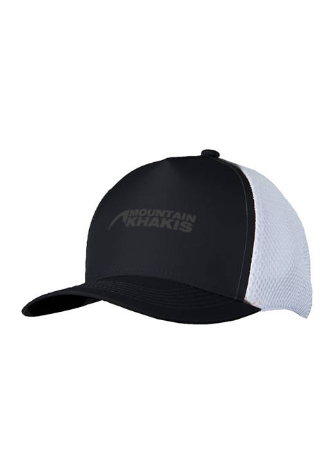 Mountain Khakis Mens Extended Logo Trucker Hat