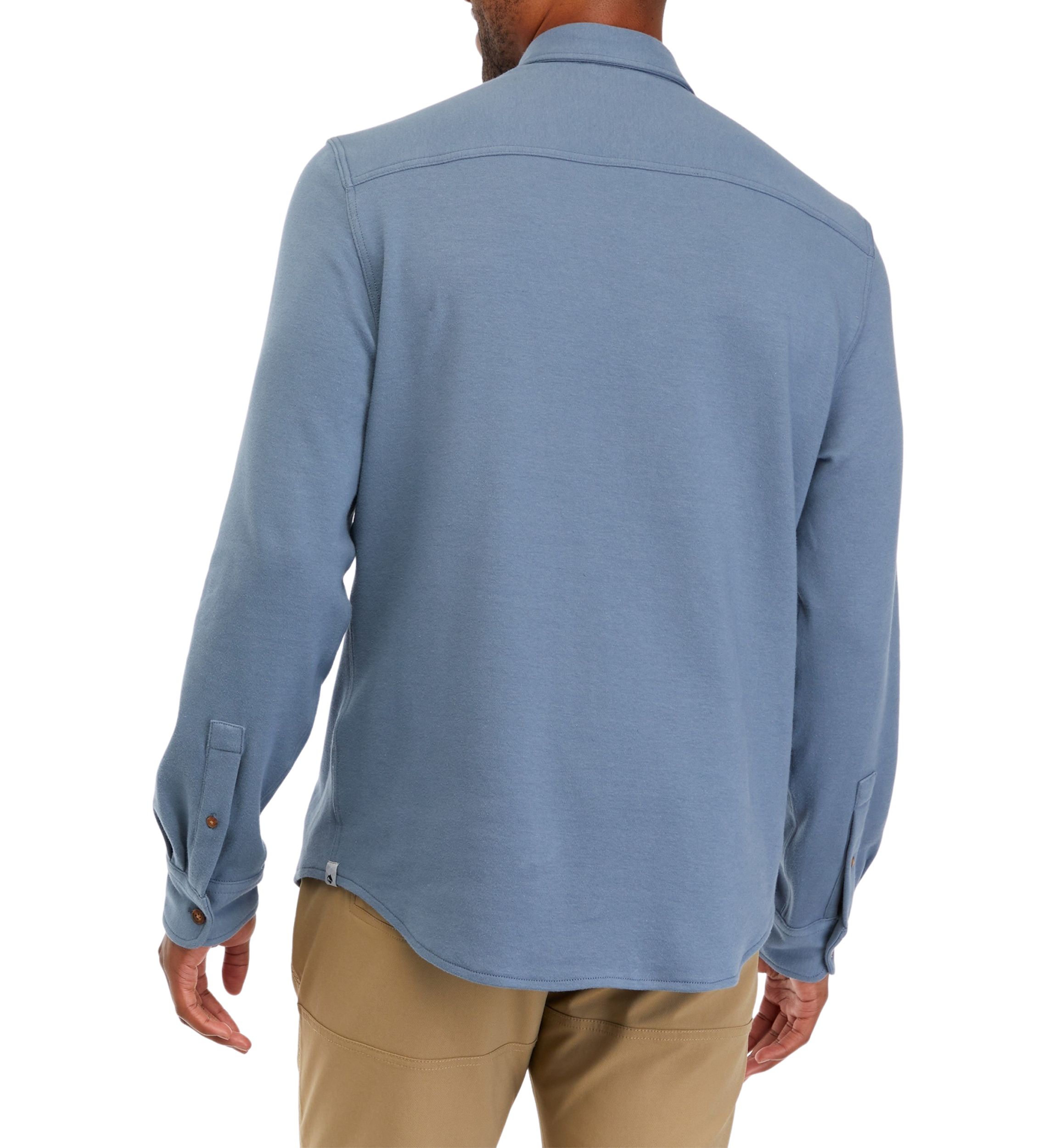 Long Sleeve Sweater Knit Shirt 