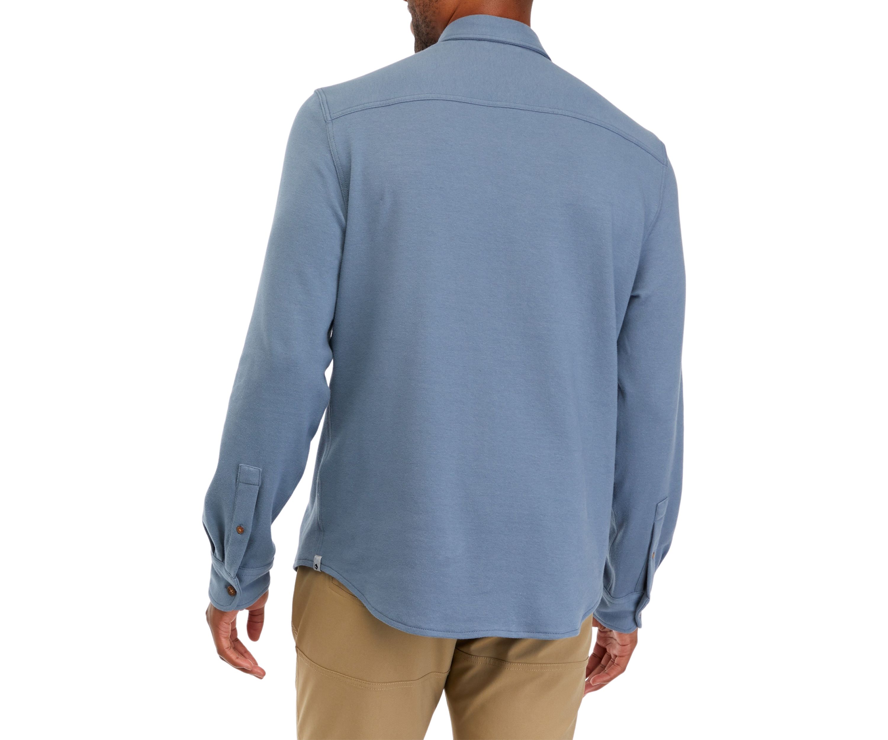 Long Sleeve Sweater Knit Shirt 
