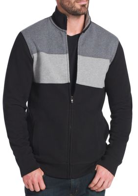 Full Zip Fleece Knit Jacket