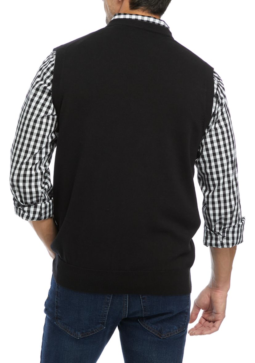 Sleeveless Sweater Vest