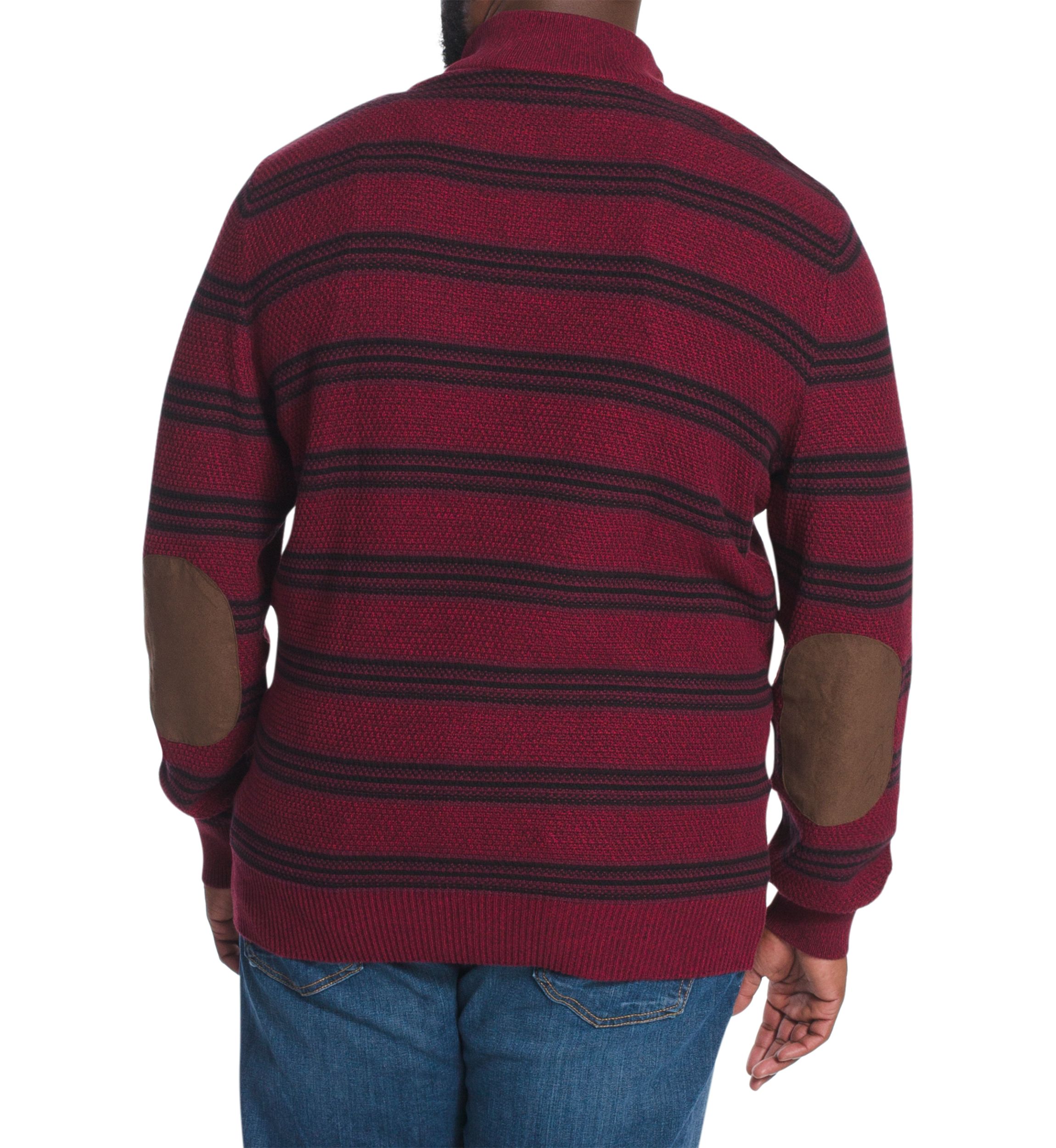 Big & Tall Classic Cotton Mock Neck Pullover 