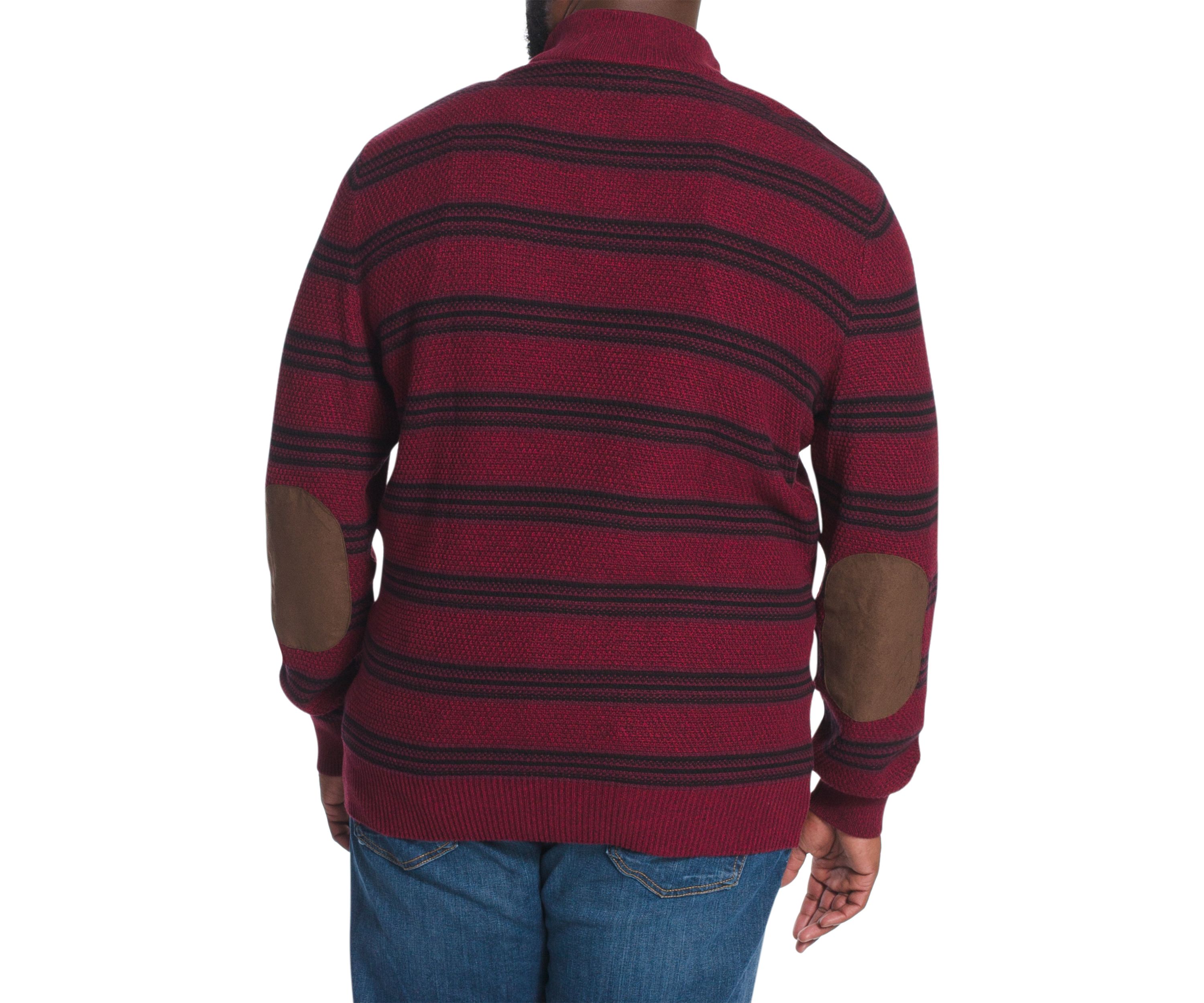 Big & Tall Classic Cotton Mock Neck Pullover 