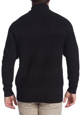 Mock Neck Pullover Sweater