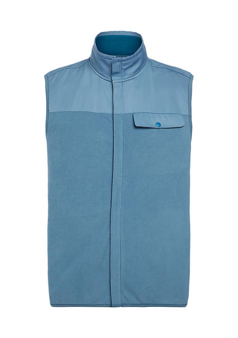 Chaps Polyester Microfleece Vest
