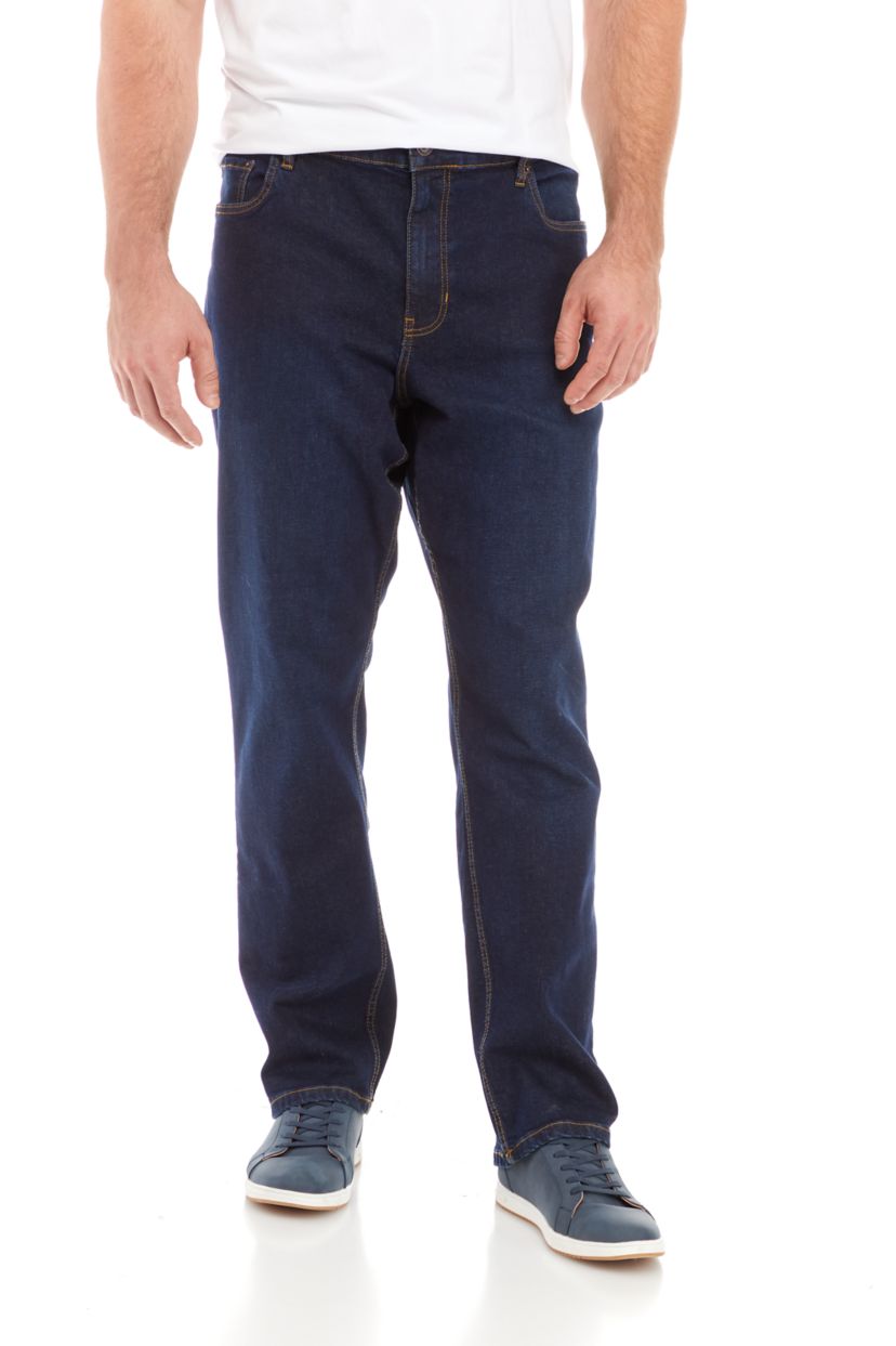 Big & Tall Stretch Straight Fit Denim Jeans