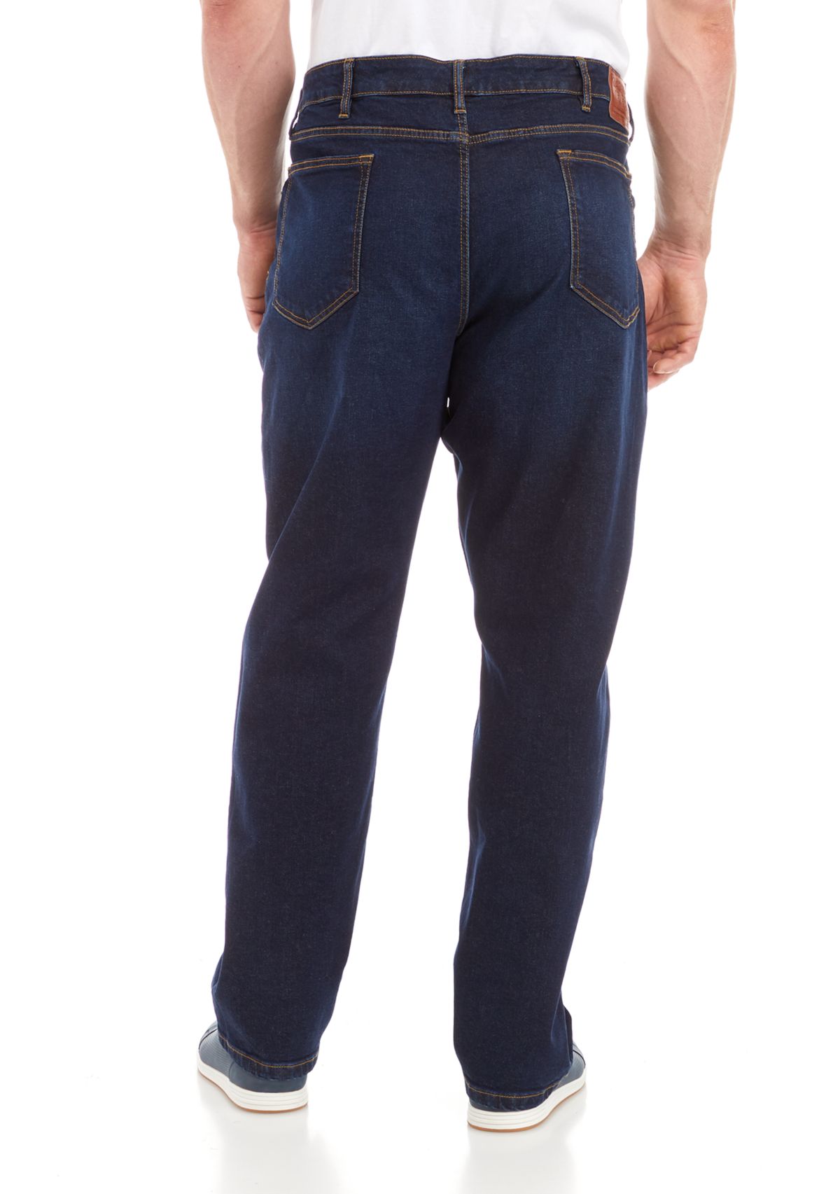 Big & Tall Stretch Straight Fit Denim Jeans
