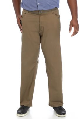 Big and best sale tall twill pants