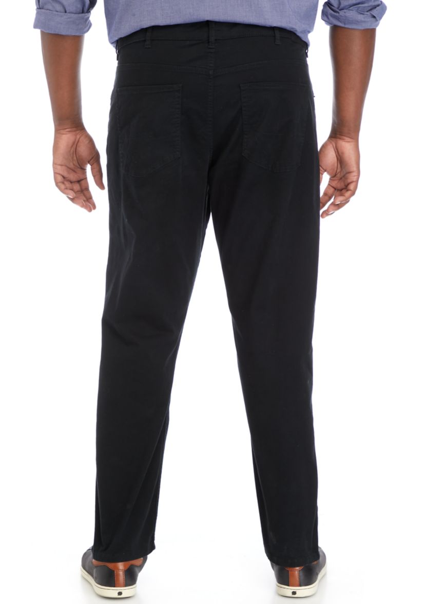 Big & Tall Flex 5 Pocket Stretch Twill Pants