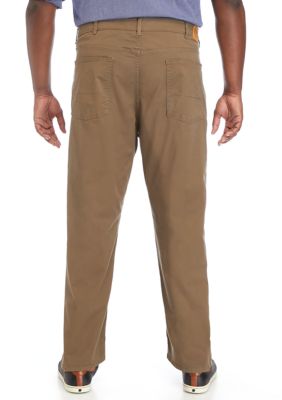 Chaps Straight Fit Stretch Twill 5-pocket Pants, Pants, Clothing &  Accessories