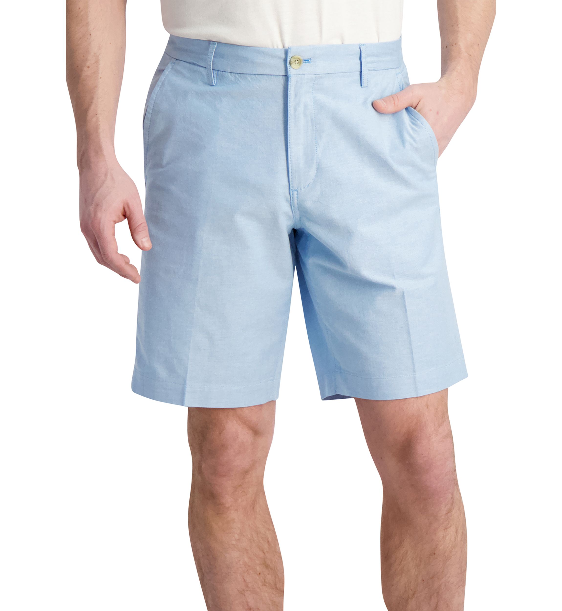 10 Inch Coastland Wash Stretch Oxford Bermuda Shorts