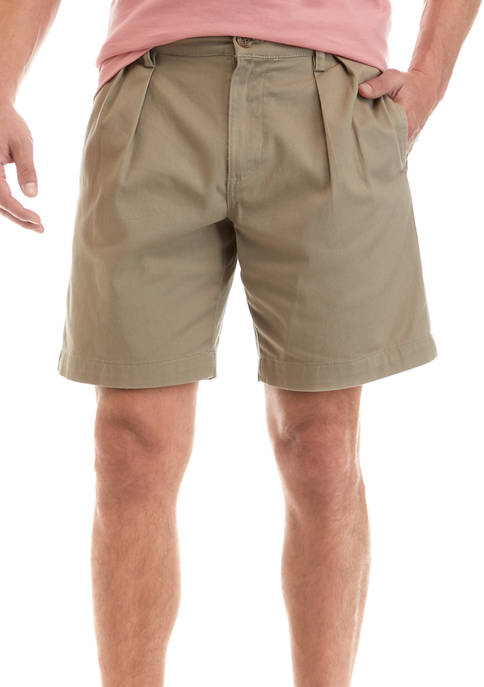 Chaps Pleated Shorts
