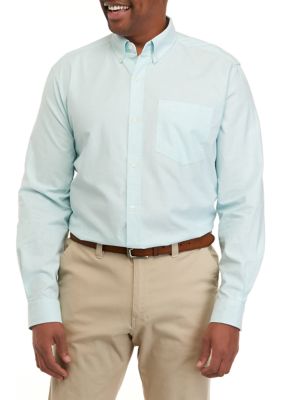 Chaps Big & Tall Long Sleeve Washed Button Down Shirt | belk