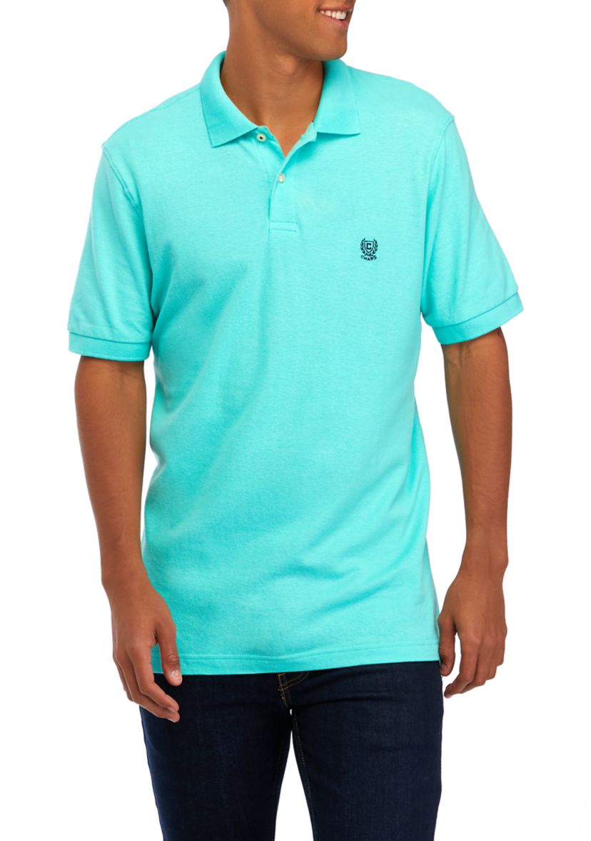 Short Sleeve Pique Solid Polo Shirt