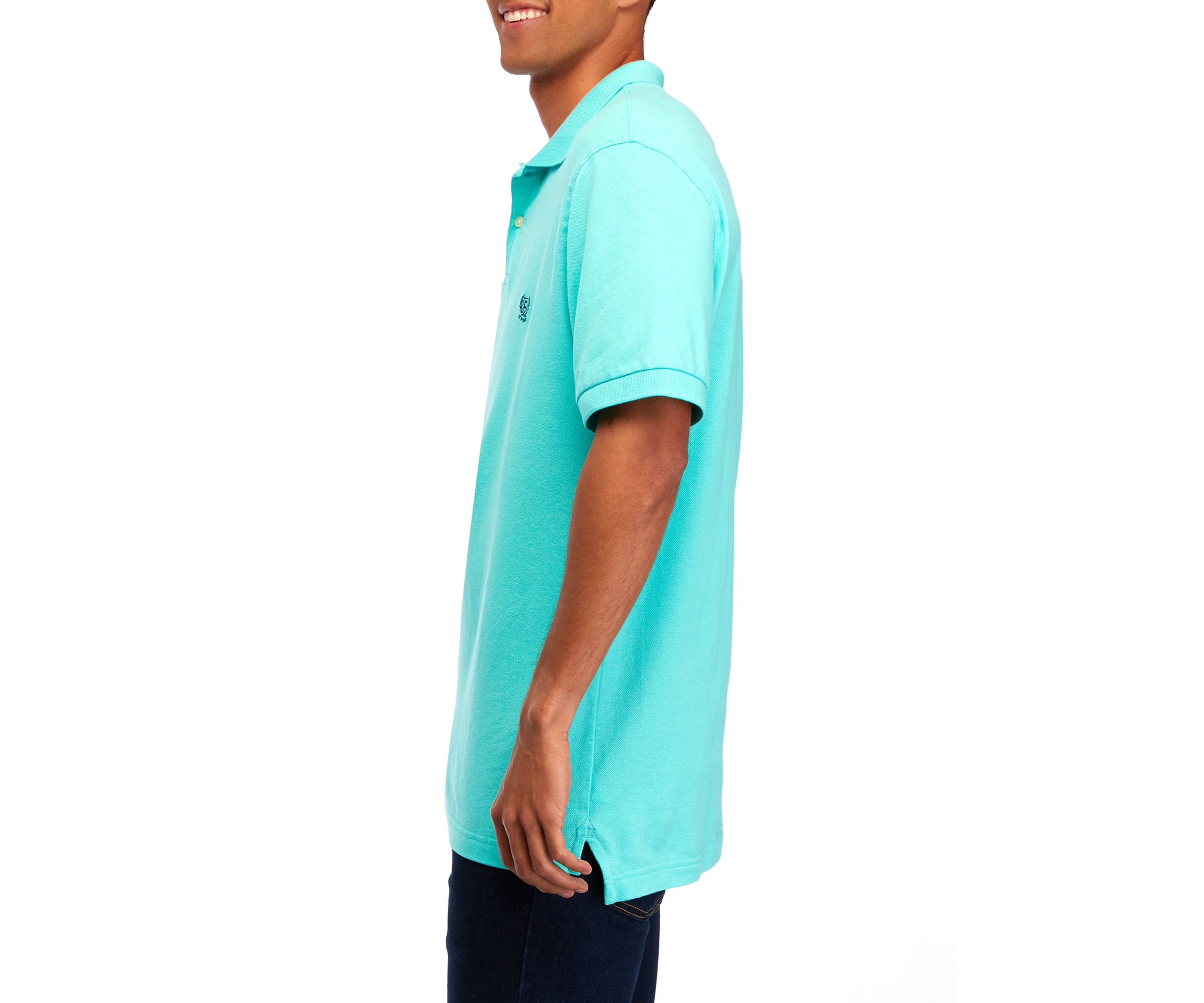 Short Sleeve Pique Solid Polo Shirt