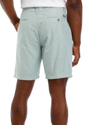 Chaps Flat-Front Stretch Twill Shorts - Mens