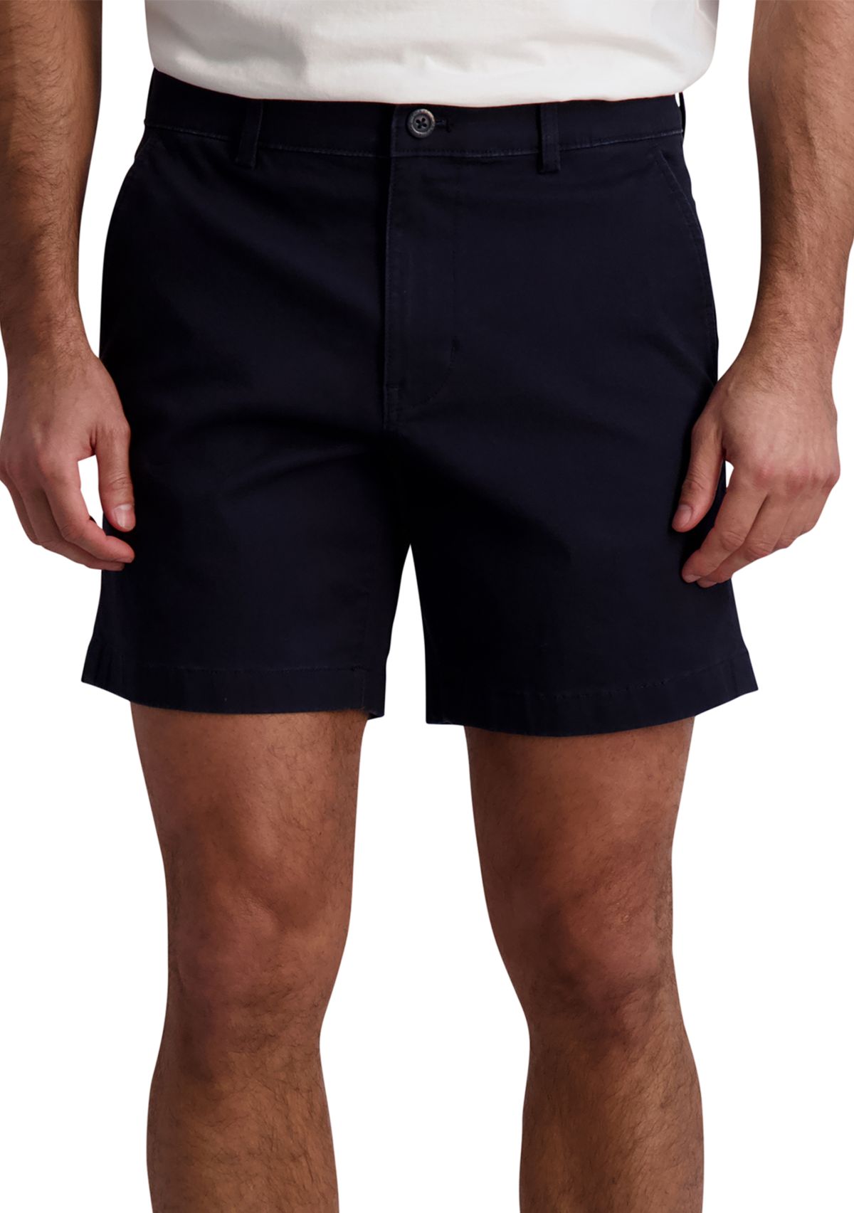 7 Flat Front Stretch Shorts