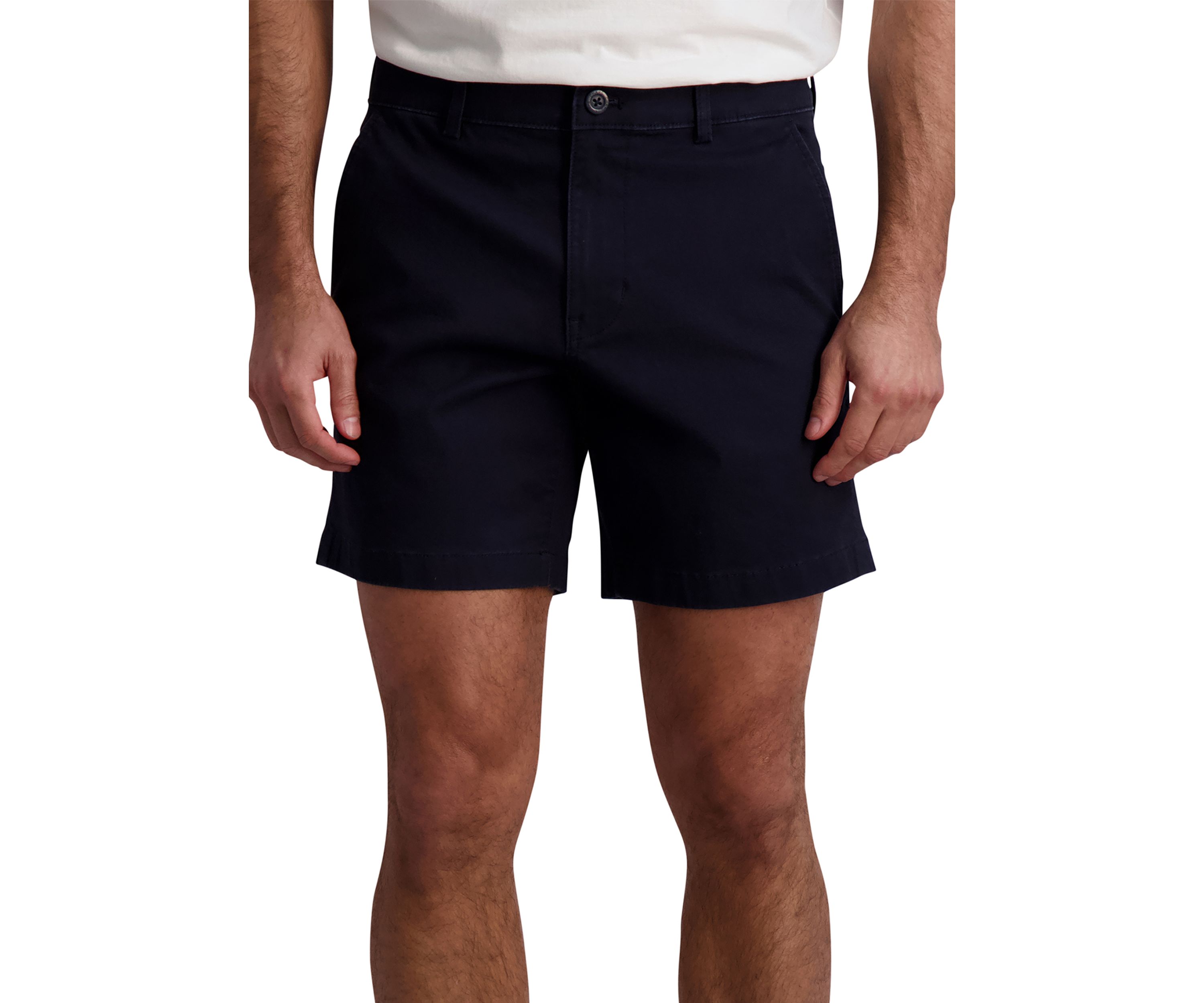 7 Flat Front Stretch Shorts
