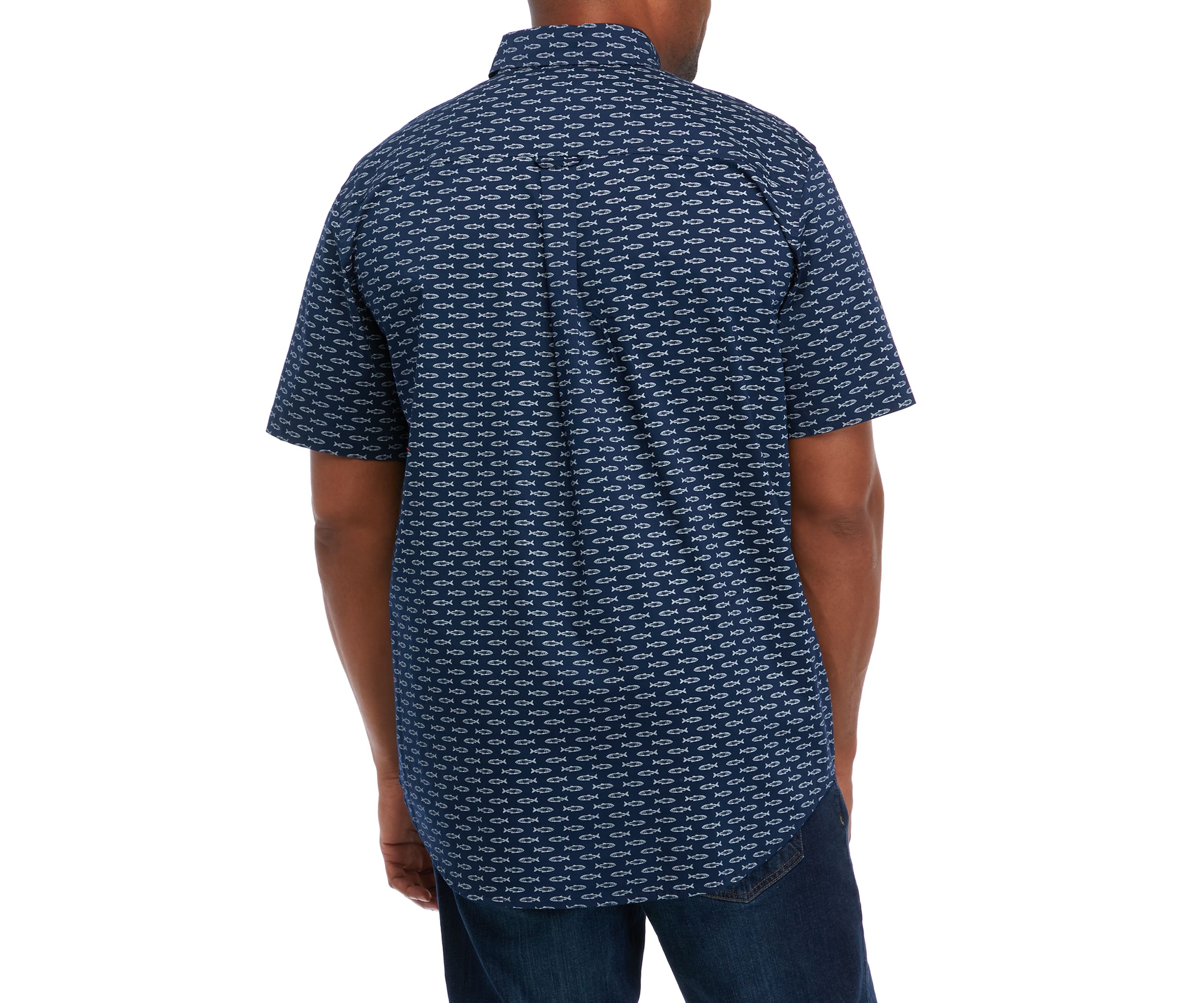 Big & Tall Sustainable Short Sleeve Printed Shirt