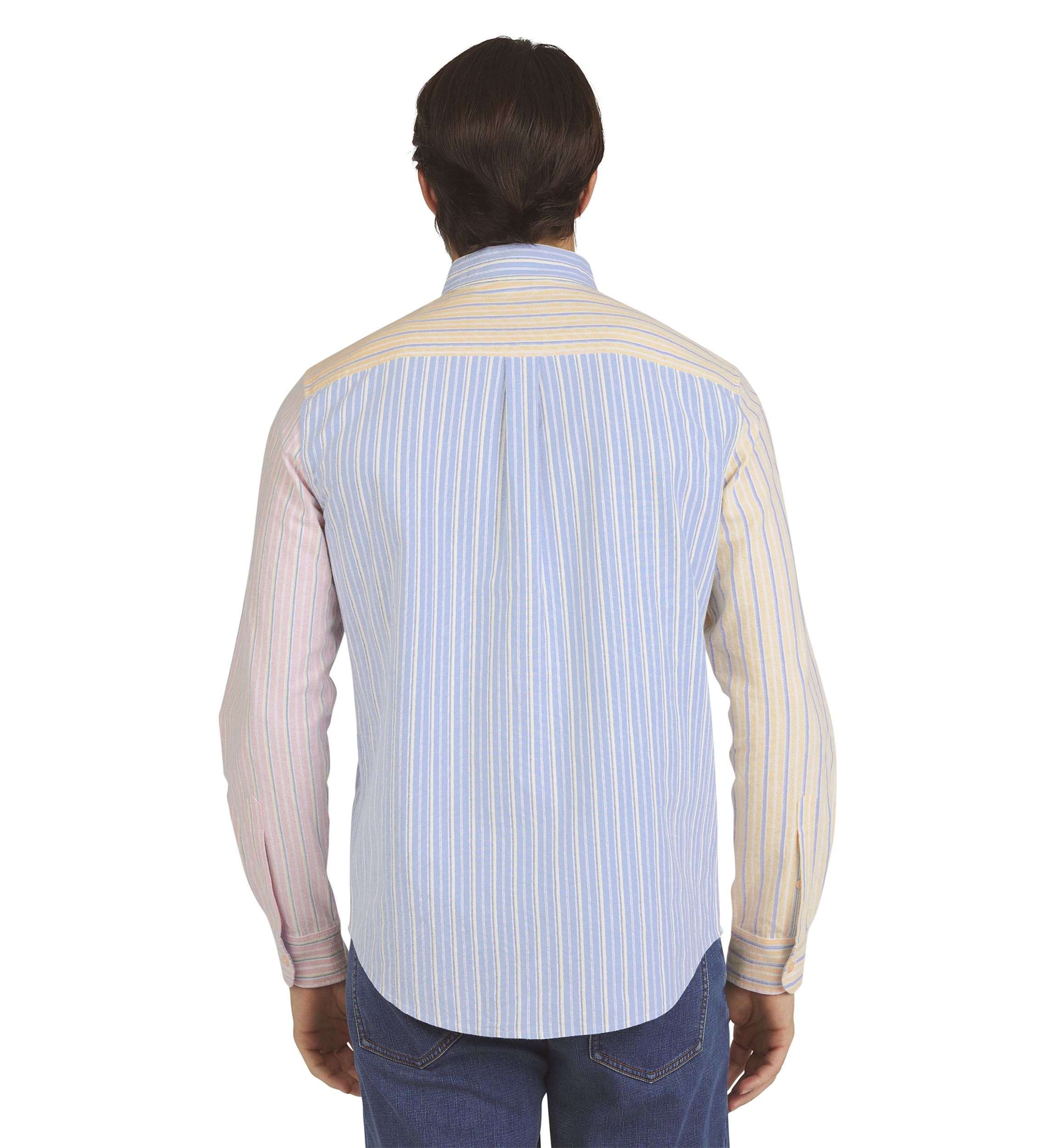 Mens Long Sleeve Oxford Shirt