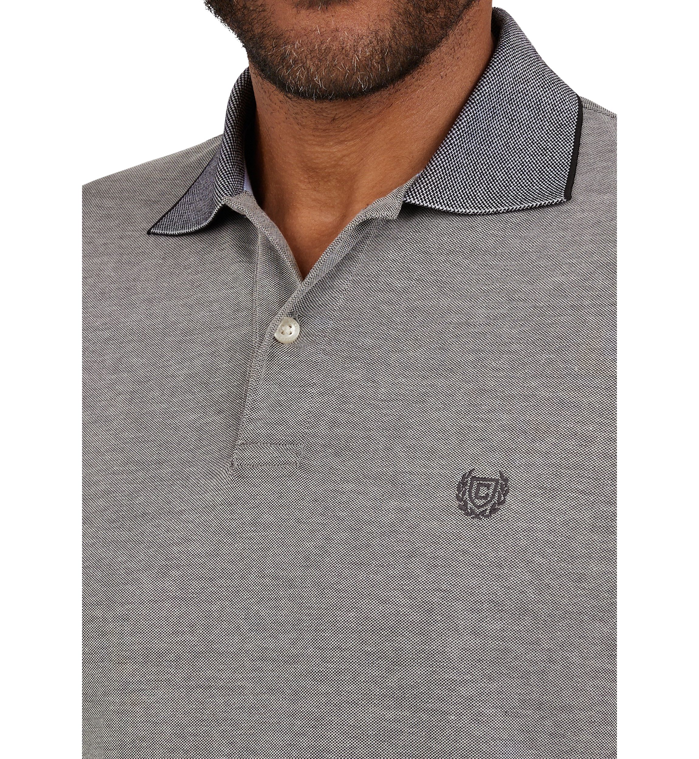 Short Sleeve Solid Birdseye Polo Shirt